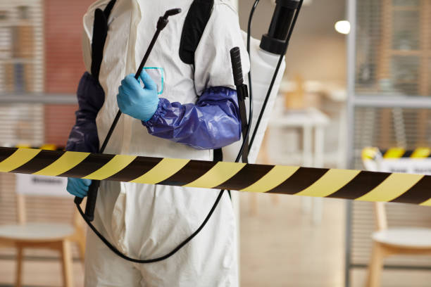 Professional Biohazard technician working in Pine Mountain Club, CA